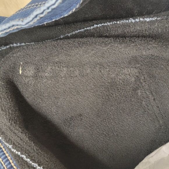 TIANFURUI Blue Skinny Denium Size 8 Inside Warm and Fuzzy - Picture 14 of 14
